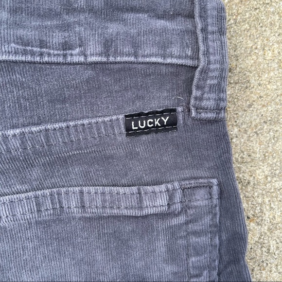 Lucky Brand Gray Ava Mid Rise Skinny Cords 2/26 - Picture 6 of 7